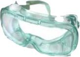 Goggles to protect the eyes
